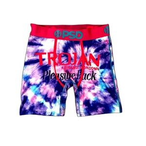 PDS Size S Mens Boxer Briefs Trojan Pink Purple